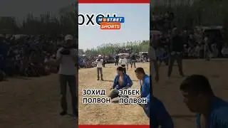ЗОХИД ВА ЭЛБЕК ПОЛВОН КУРАШИ. 