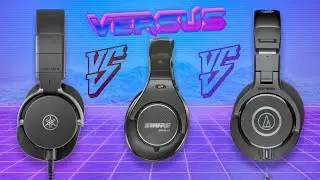 Versus: Yamaha mt8 vs Shure srh840 vs Audio-Technica m40x
