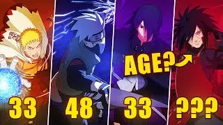 Age of Naruto/Boruto Characters