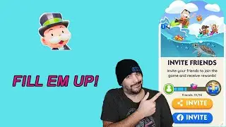 Easily Filling Friends Bar For Rewards In Monopoly Go! 
