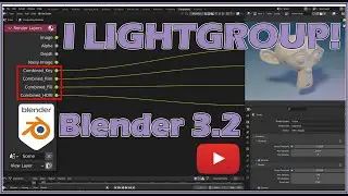 I Lightgroup in Blender 3.2