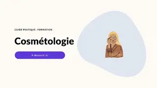 FORMATION : COSMÉTOLOGIE !