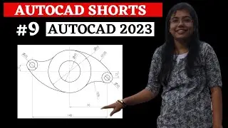 AutoCAD Shorts #9 || AutoCAD Mechanical || AutoCAD 2023 || AutoCAD tutorial || AutoCAD Drawing