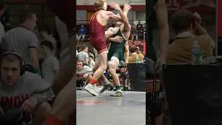 Overhand Punch in my Wrestling Match