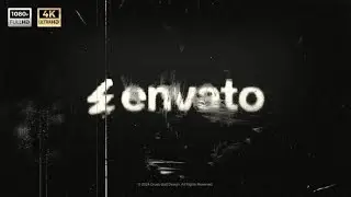 Premiere Pro Template: Grunge Logo Reveal + Free Font