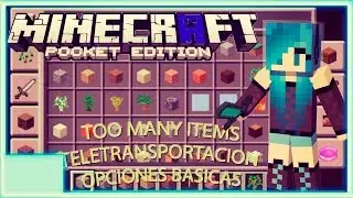 Too Many Items Mod como en PC! -Minecraft PE 0.13.1 (Tool Box)