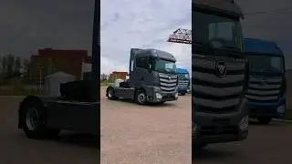 Этот красавчик ⭐️FOTON AUMAN 4x2⭐️ с 470 лошадками под капотом будет работать в паре с ломовозом.