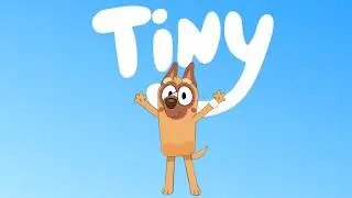 Bluey...but it's TINY C (do we need a Bluey teen spinoff....?)