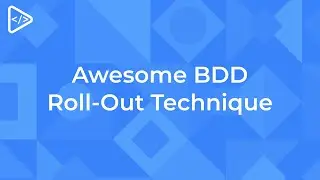 An Awesome, not very well known, process to roll out BDD more efficiently in your projects!