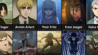 All Titan Shifters in Attack on Titan (2024)