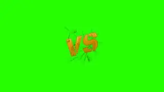Versus Animation || Green Screen ||  By Green Screen Tutorial || 