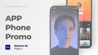 Phone - App Presentation Mobile App Promo AFTER EFFECTS Template Videohive 32119276