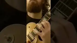When your high E string is broken but you've got to shred