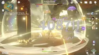 Eula + The Unforged R1 Shield and No Shield Comparison - Genshin Impact