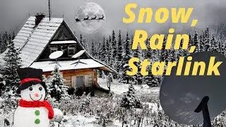 Worried about SpaceX Starlink in the Snow and Rain?