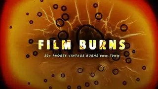 Film Burns Pack | Super8, 16mm, 35mm Textures)
