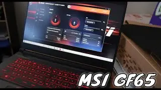 MSI GF65 Thin 10UE RTX 3060 i7 10750H Laptop Unboxing: A Closer Look at Powerful Gaming Laptop