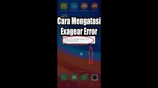 Cara mengatasi Exagear Strategies Error Tidak Bisa Di Buka