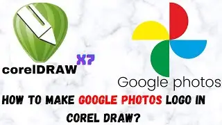 How to make Google photos logo in corel draw? Make Google photos logo in corelDRAW  in very easy way