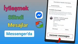 Messenger'da Kaybolan veya Silinen Mesajlar Nasıl Kurtarılır (Yeni Yöntem)| Messenger Veri Kurtarma