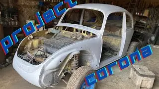 Project Corona has started! Wife’s 1971 VW Superbettle project is about to get put together and