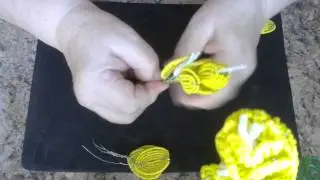 Пахистахис из бисера. Мастер - класс. Бисероплетение.