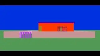 Computer Graphics 3D House using OpenGL in CodeBlocks with Source Code || 2018