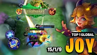 Legendary! Joy Best Build 2023 [ Joy Top 1 Global ] By dannTzy. - Mobile Legends