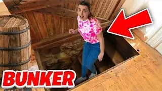 DANI AND ROBBI DISCOVERED A SECRET BUNKER IN THEIR NEW HOUSE! ⚠️