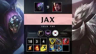 Jax Top vs Darius: Triple Kill, Godlike - KR Master Patch 14.16