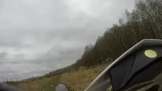 эндуро покатушки лазинки первый опыт по грязи