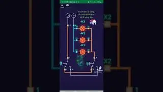 How to connect 2 control switches for 3 light bulbs