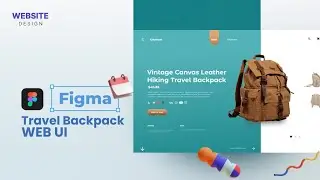 TimeLapse - Landing Page Web UI Travel Backpack