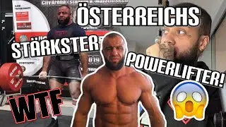 Der Kerl ist ein Beast! 😱 Stärkster Powerlifter in Österreich?