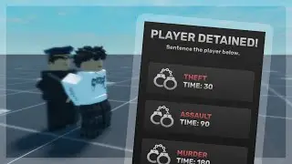 Roblox Studio Arrest System Showcase 2024