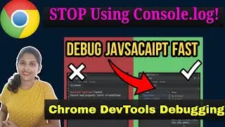 How to Debug JavaScript Like a Pro (No More Console.log!) | The ONLY Debugging Tutorial You Need