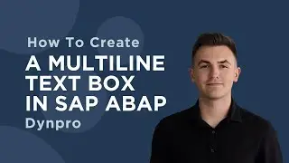 How to Create a Multiline Textbox in SAP ABAP [2026] – CL_GUI_TEXTBOX