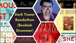 Stephen King Dark Tower Readathon with The Bookish Drummer TBR #readathons #booktube #stephenking