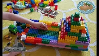 Building a Big LEGO ship/ how to make a ship out of LEGO parts