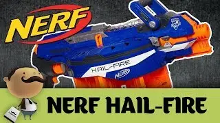 Легендарный бластер "NERF Hail-fire"