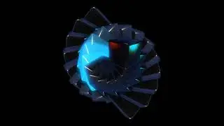 Dynamic rhythm geometric change bar dance hall vj video