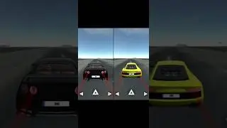 NISSAN GTR R35 - AUDI R8 CAR SIMULATOR 2 #shorts