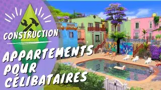 Apartments for singles 🇲🇽: my longest build - townhouses No CC SIMS 4