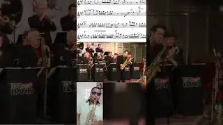 Hit the ground running - sax transcription