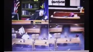 “Tase His Ass Right Now!”: Angry Judge Takes Off His Robe To Help Subdue Man In Court