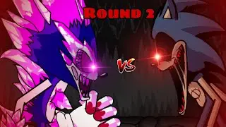 FNF Sonic.exe (Xenophanes) Vs Sonic.EYX Round 2 DC2 ANIMATION