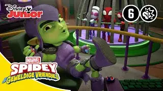🧯 Schuim Ontsnapping! | Spidey en zijn Geweldige Vriendjes | Disney Junior BE