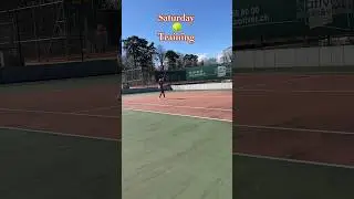 Saturday 🎾 Training- #ellasmindfulness #2024 #tennis #progress #shorts