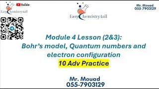 Bohr's Model | Electron Configuration| Practice Problems