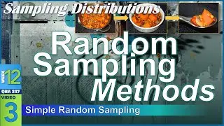 SIMPLE Random Sampling Methods (12-3)